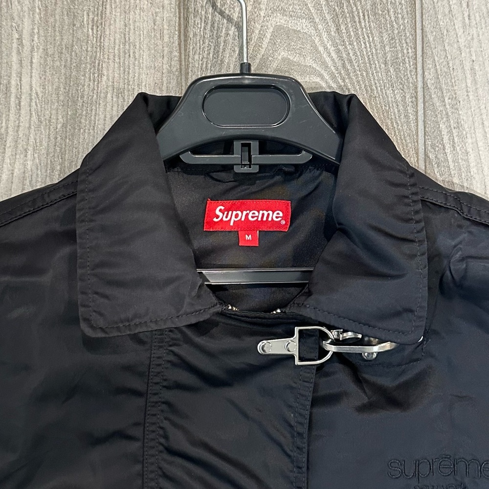 Supreme Nylon Turnout Jacket in black Medium Men’s fireman - Picture 2 of 3